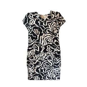 PENDLETON Petite Collection Ikat Design Linen Blend Shift Dress